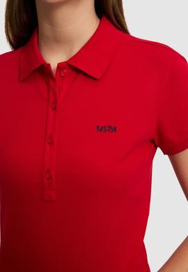 Kadın Kırmızı Basic Tişört - 50323461093