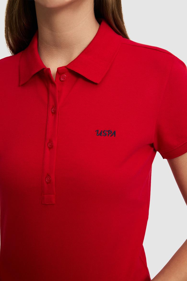 Kadın Kırmızı Basic Tişört - 50323461093