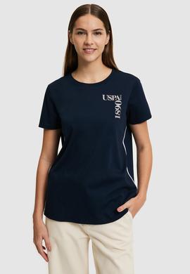 Kadın Lacivert Tişört - 50323476001