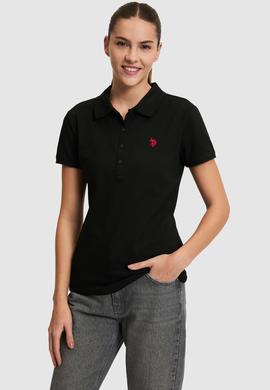 Kadın Siyah Basic Tişört - 50321818107