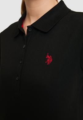 Kadın Siyah Basic Tişört - 50321818107