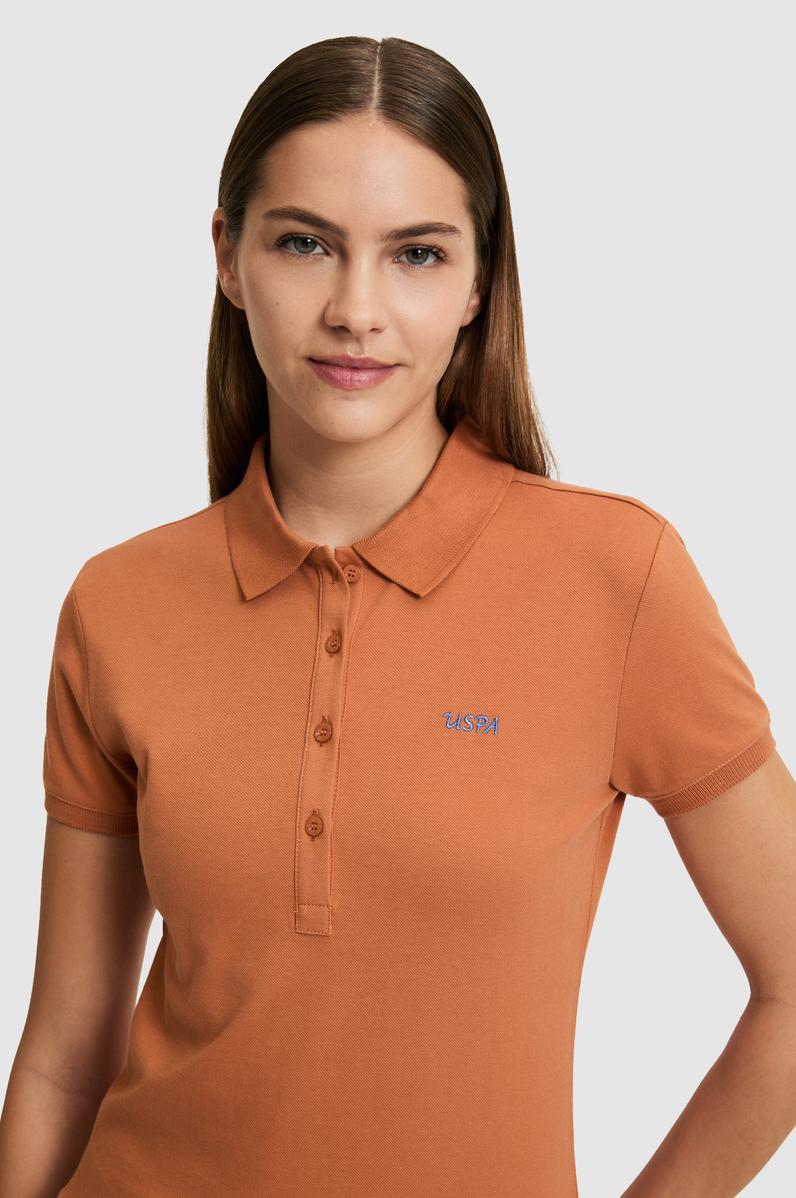 Kadın Gül Kurusu Basic Tişört