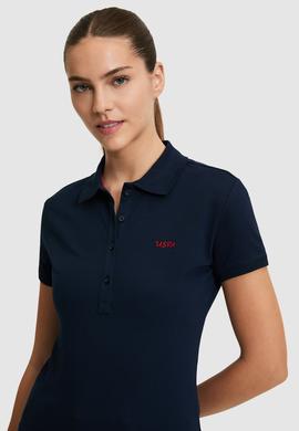 Kadın Lacivert Basic Tişört - 50323461097