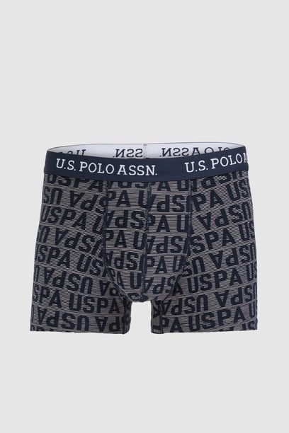 Erkek Lacivert 3'lü Boxer Takımı
