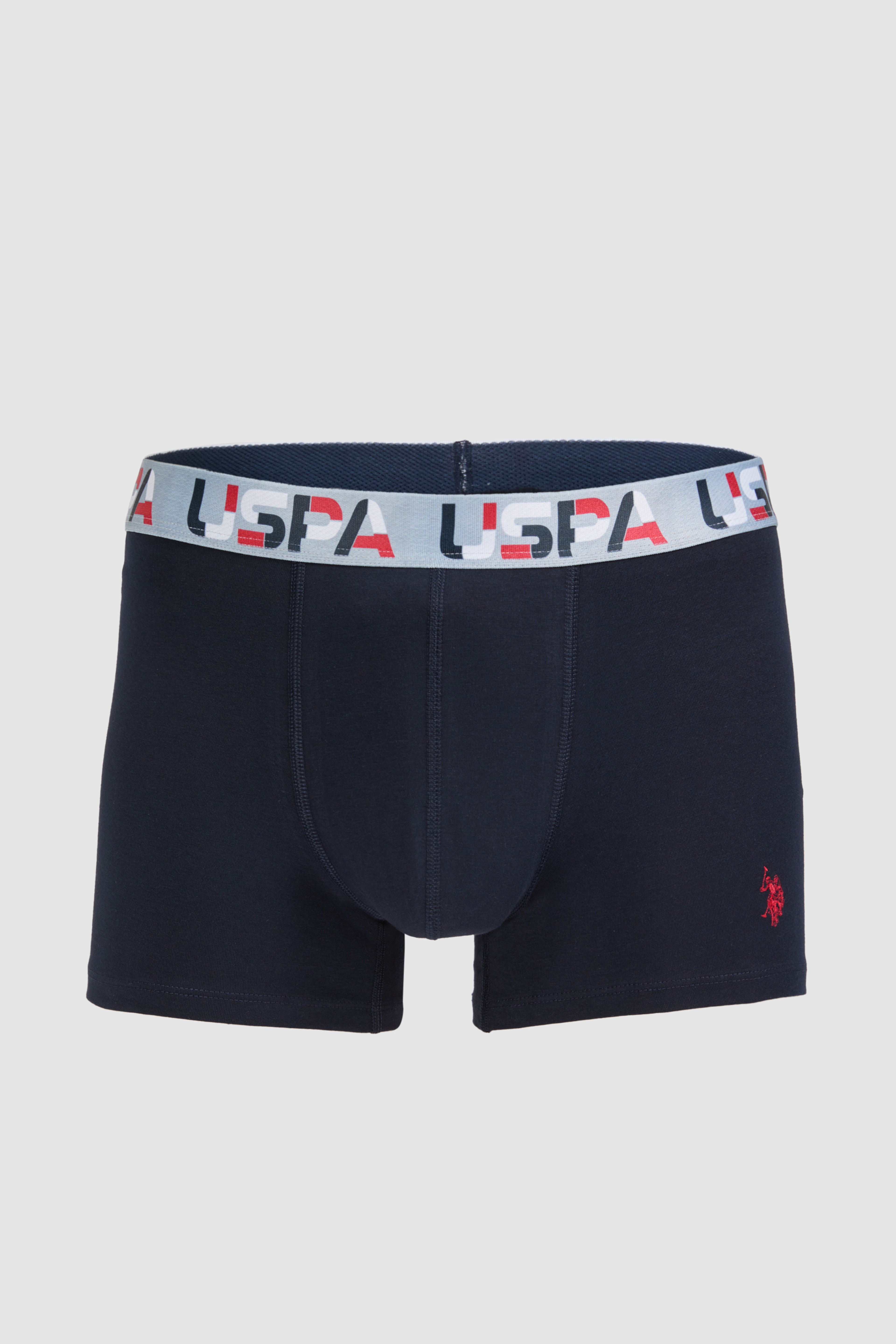 Erkek Lacivert 3'lü Boxer Takımı