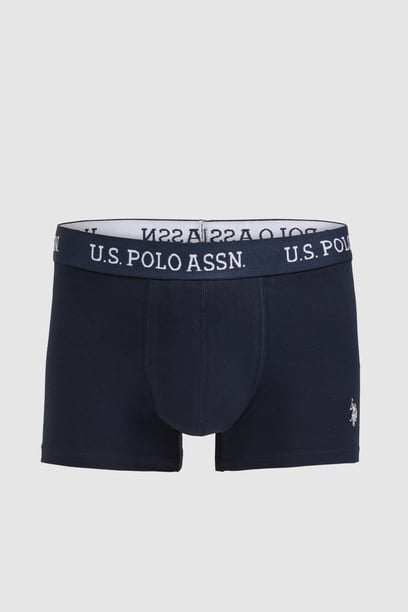 Erkek Lacivert 3'lü Boxer Takımı