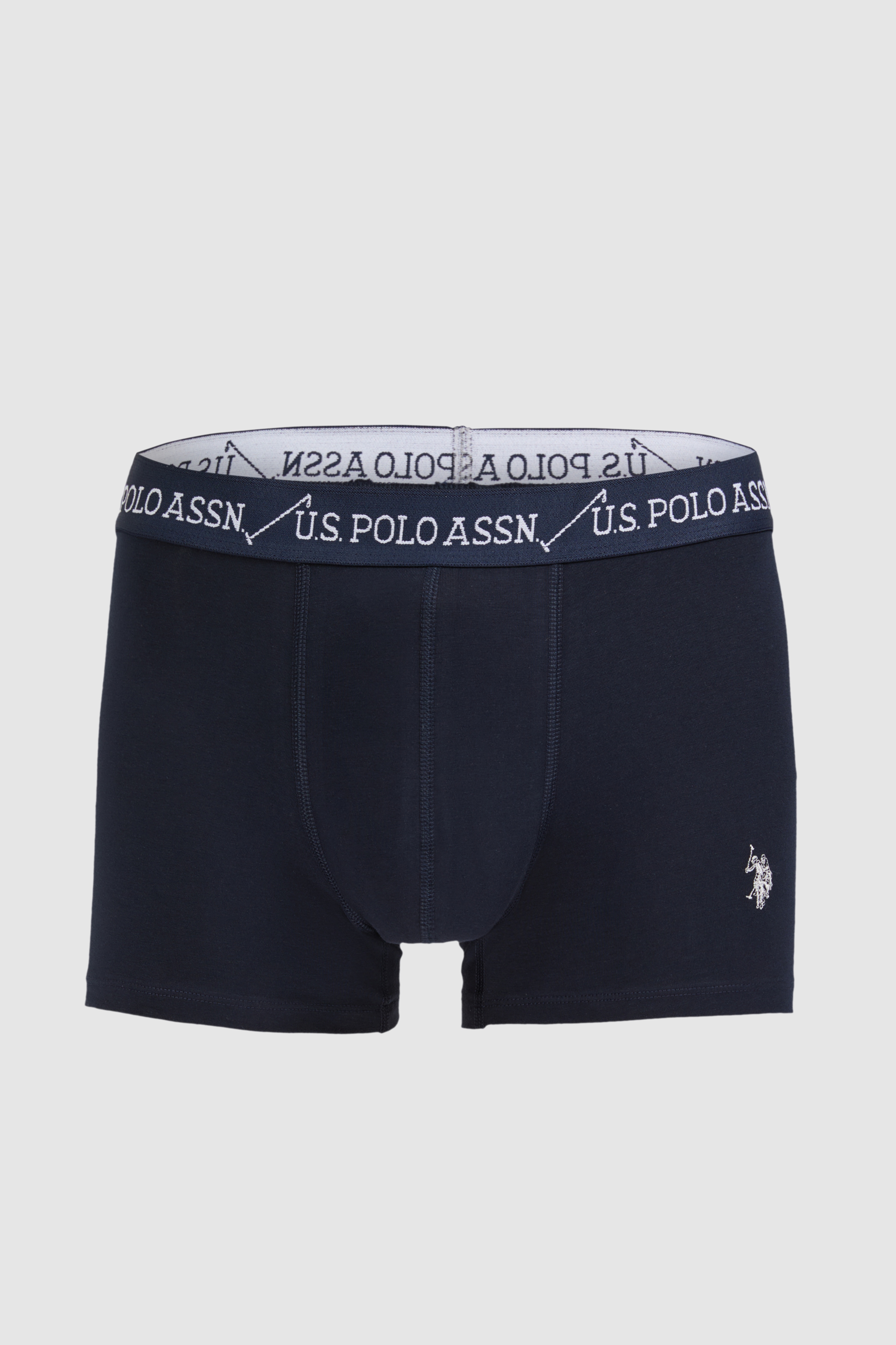 Erkek Lacivert 3'lü Boxer Takımı