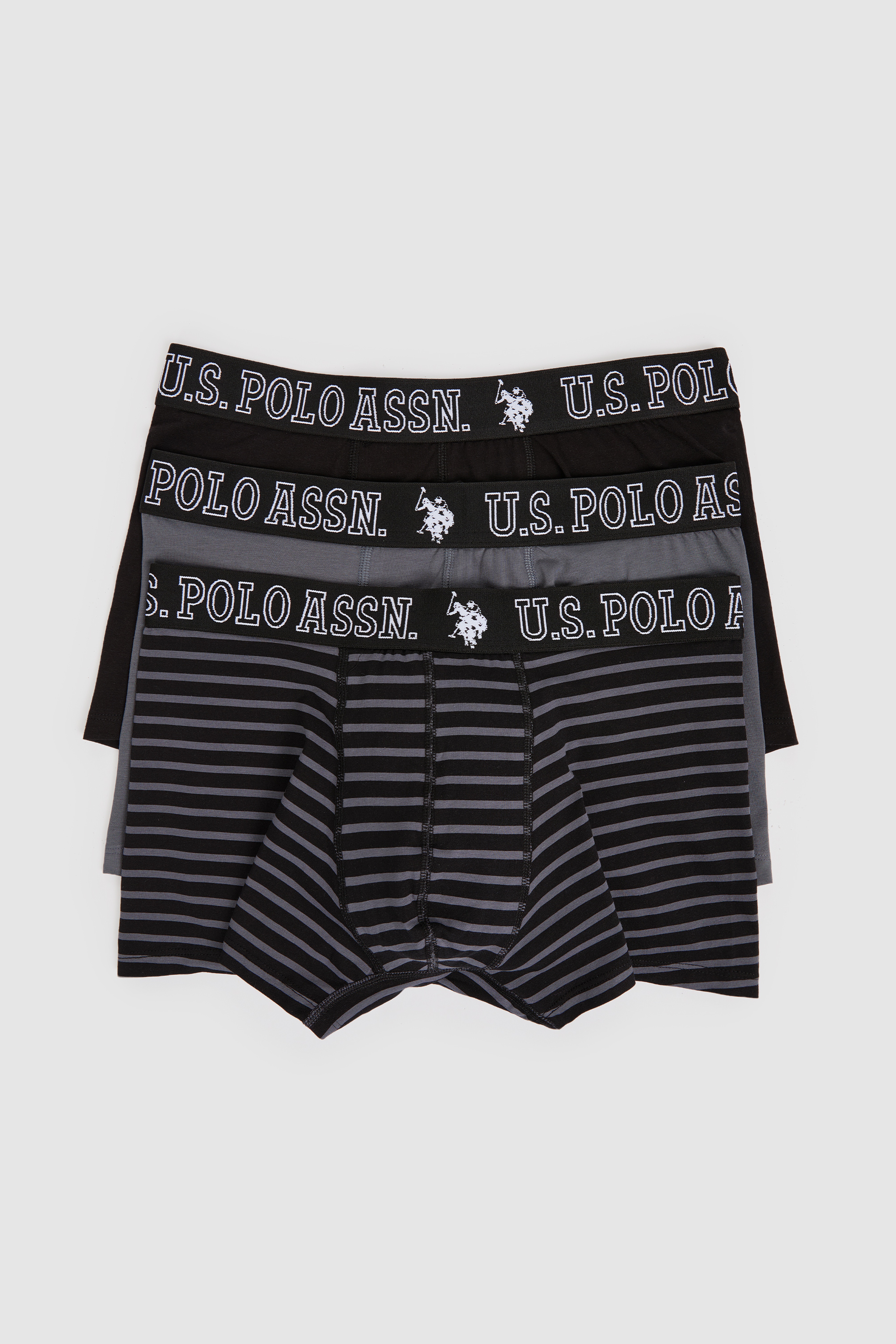 Erkek Siyah 3'lü Boxer Takımı - Image 2