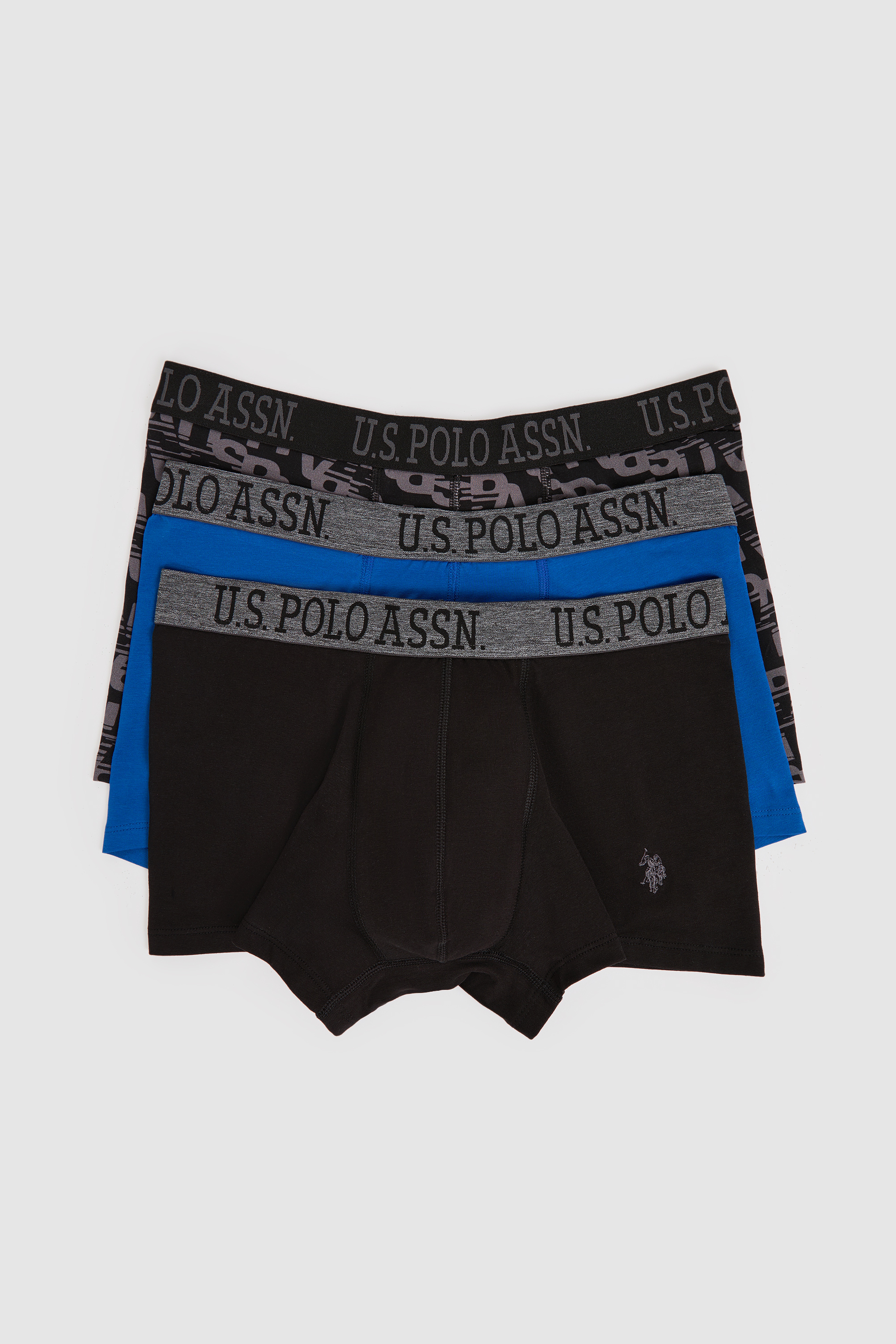 Erkek Siyah 3'lü Boxer Takımı - Image 2