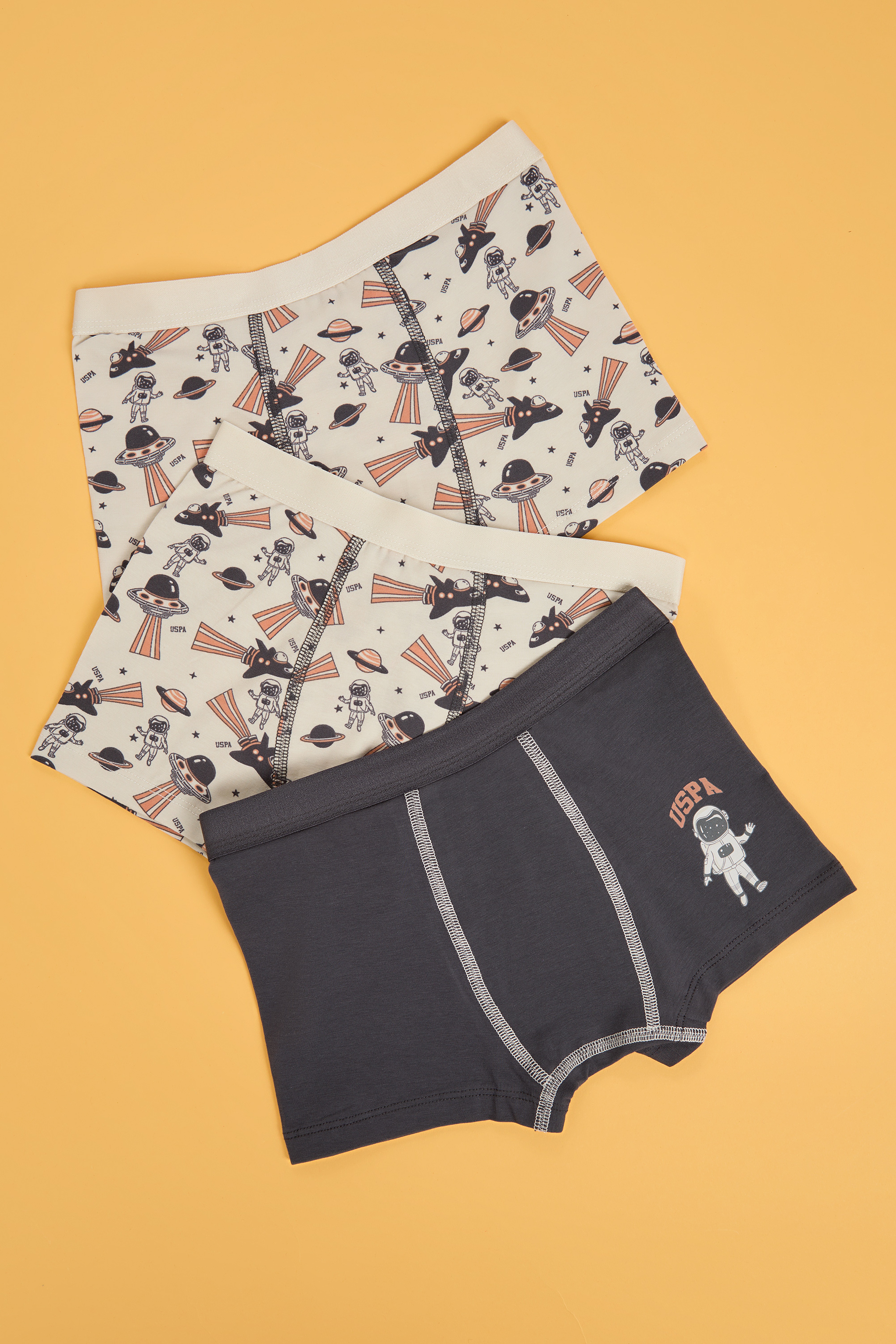 Erkek Çocuk 3'lü Boxer Takım