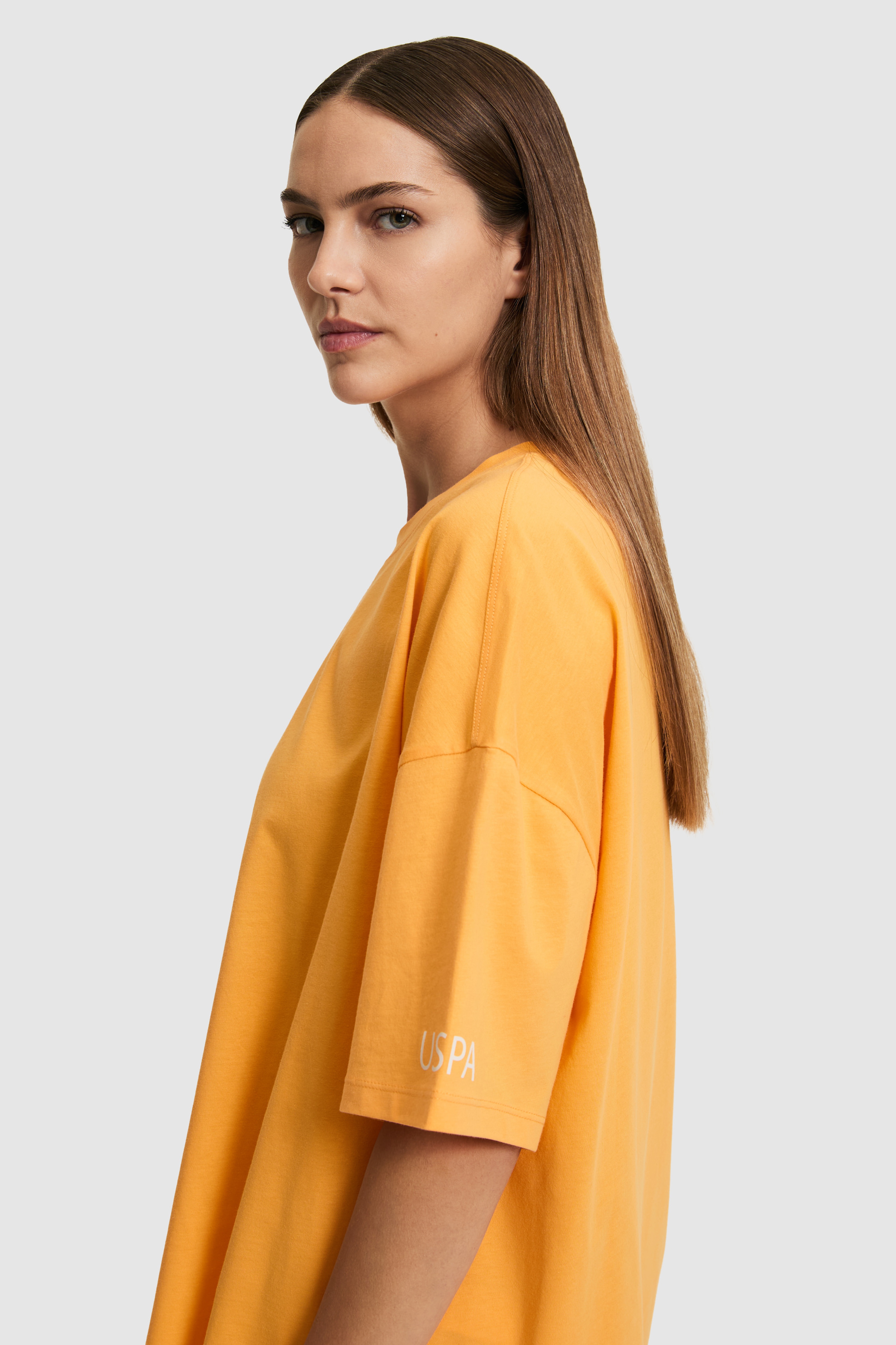 Kadın Mango Bisiklet Yaka Tişört - Image 2