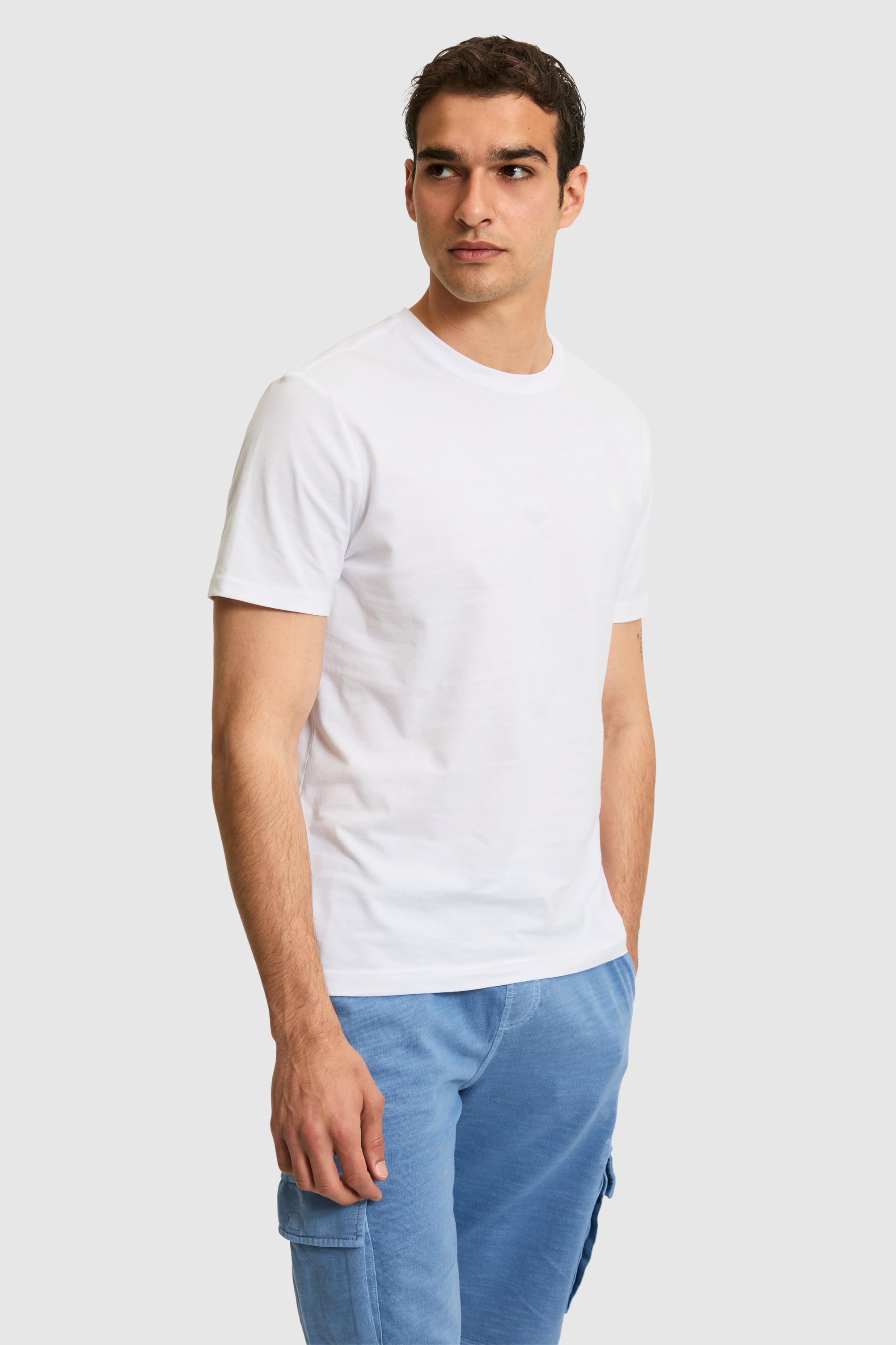 تی شرت یقه گرد رگولار مردانه یو اس پولو | U.S. Polo Assn. - تصویر 3