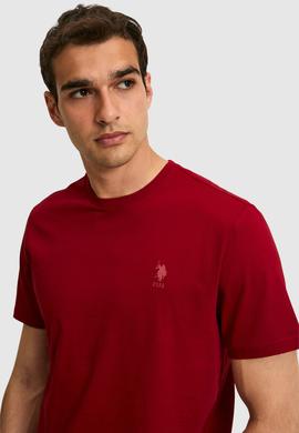 Erkek Bordo Basic Tişört - 50326953177