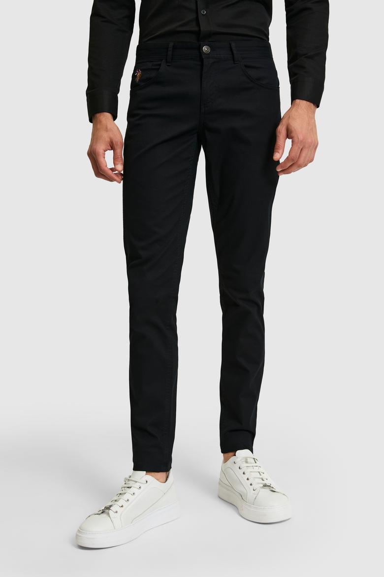 Erkek Siyah Kanvas / Chino Pantolon - 50322356311
