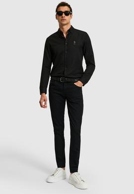 Erkek Siyah Kanvas / Chino Pantolon - 50322356311