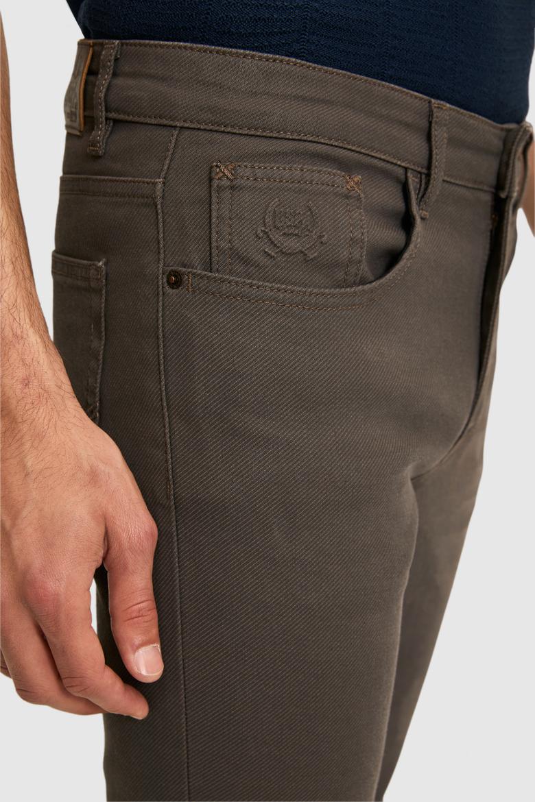 Erkek Açık Kahverengi Jean Pantolon - 50321493011