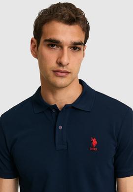 Erkek Lacivert Basic Tişört - 50322304111