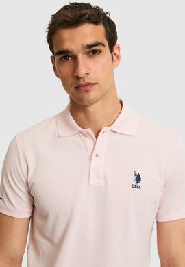 Erkek Açık Pembe Basic Tişört - 50322304210