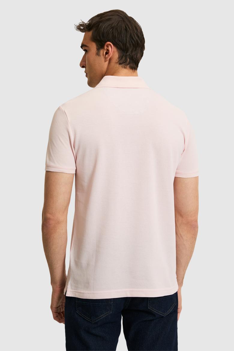 Erkek Açık Pembe Basic Tişört - 50322304210