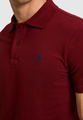 Erkek Bordo Basic Tişört - 50322347355