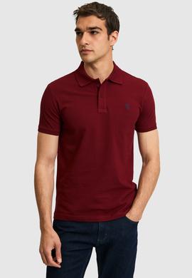 Erkek Bordo Basic Tişört - 50322347355