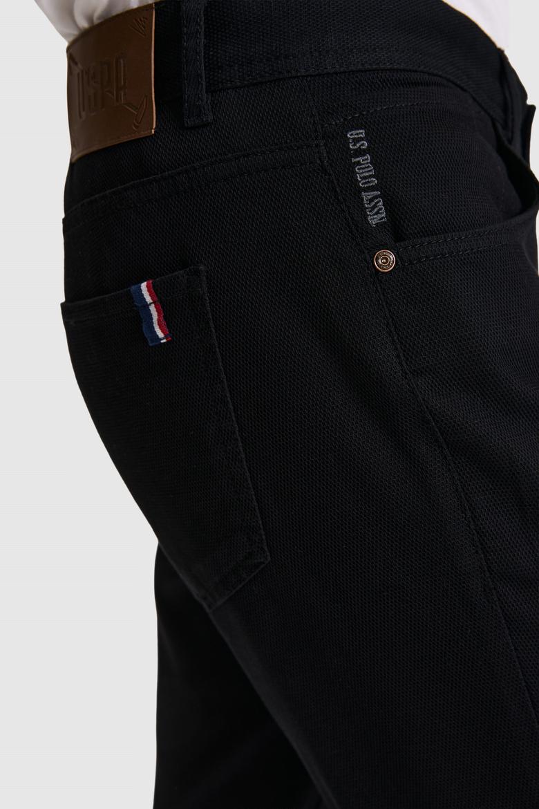 Erkek Siyah Kanvas Pantolon - 50326183192