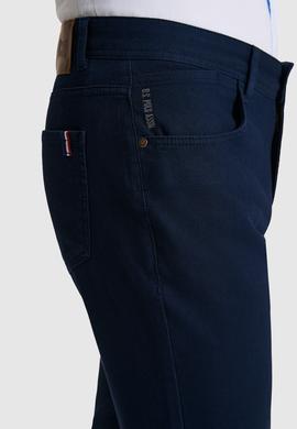Erkek Lacivert Kanvas Pantolon - 50326183402