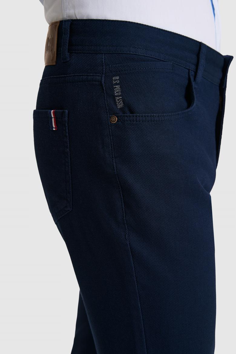 Erkek Lacivert Kanvas Pantolon - 50326183402