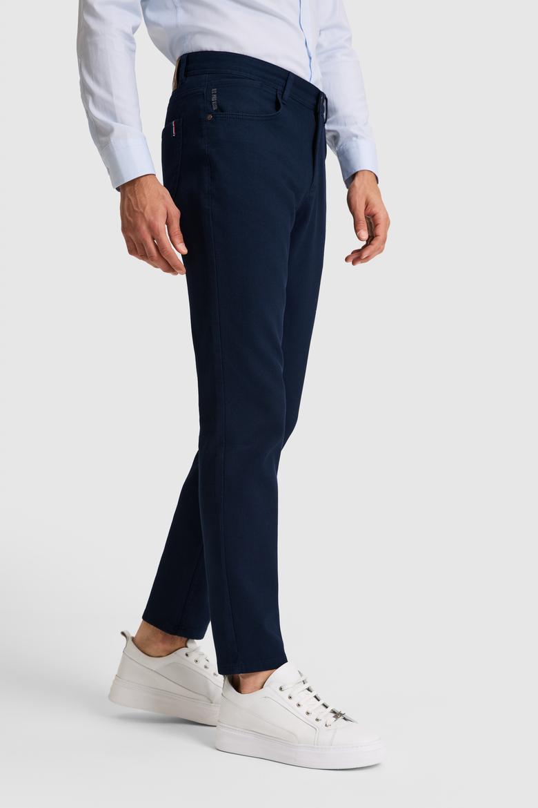 Erkek Lacivert Kanvas Pantolon - 50326183402