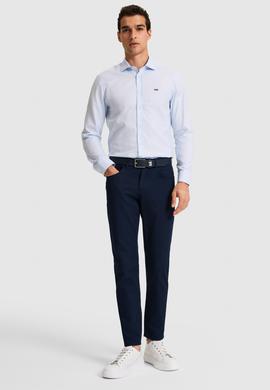Erkek Lacivert Kanvas Pantolon - 50326183402