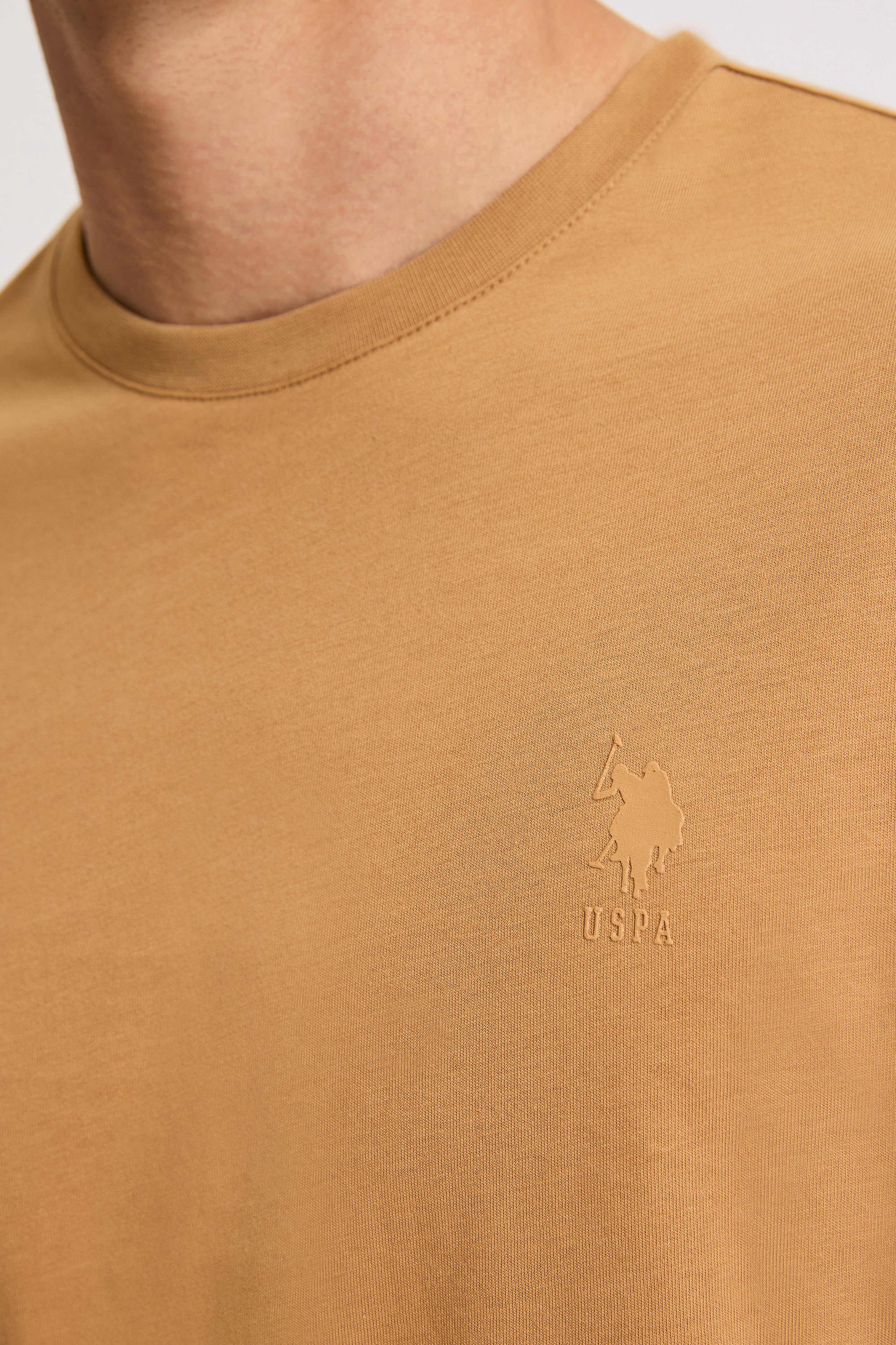 Erkek Regular Fit Bisiklet Yaka Coconut Basic Tişört - Image 6