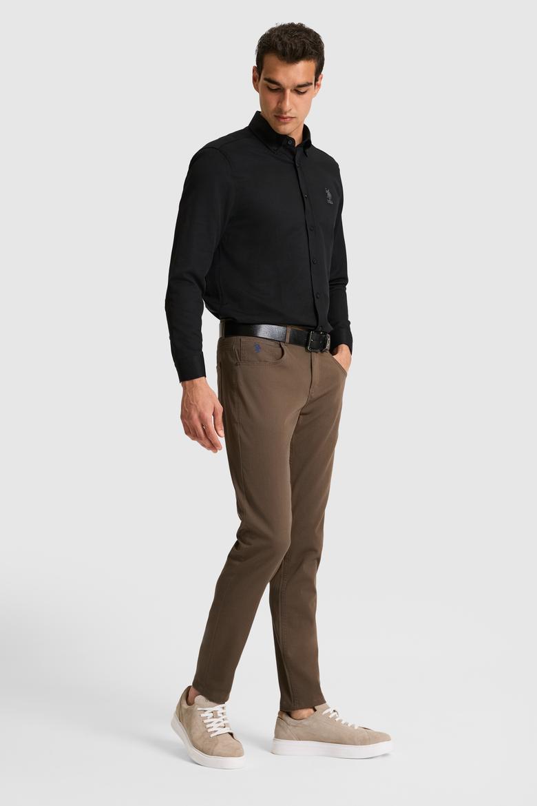 Erkek Vizon Kanvas Pantolon - 50326128136