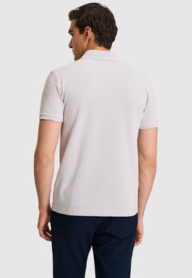 Erkek Açık Gri Basic Tişört - 50326920005