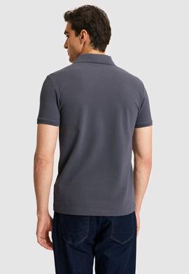 Erkek Antrasit Basic Tişört - 50326920014