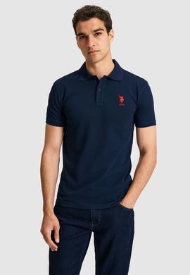 Erkek Lacivert Basic Tişört - 50326920117