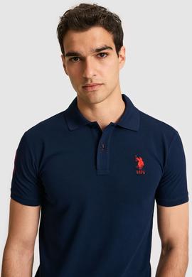 Erkek Lacivert Basic Tişört - 50326920117