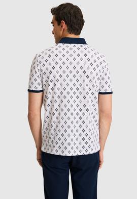 Erkek Regular Fit Polo Yaka Beyaz Tişört - 50326994010