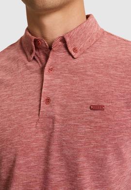 Erkek Regular Fit Polo Yaka Açık Pembe Tişört - 50322532021