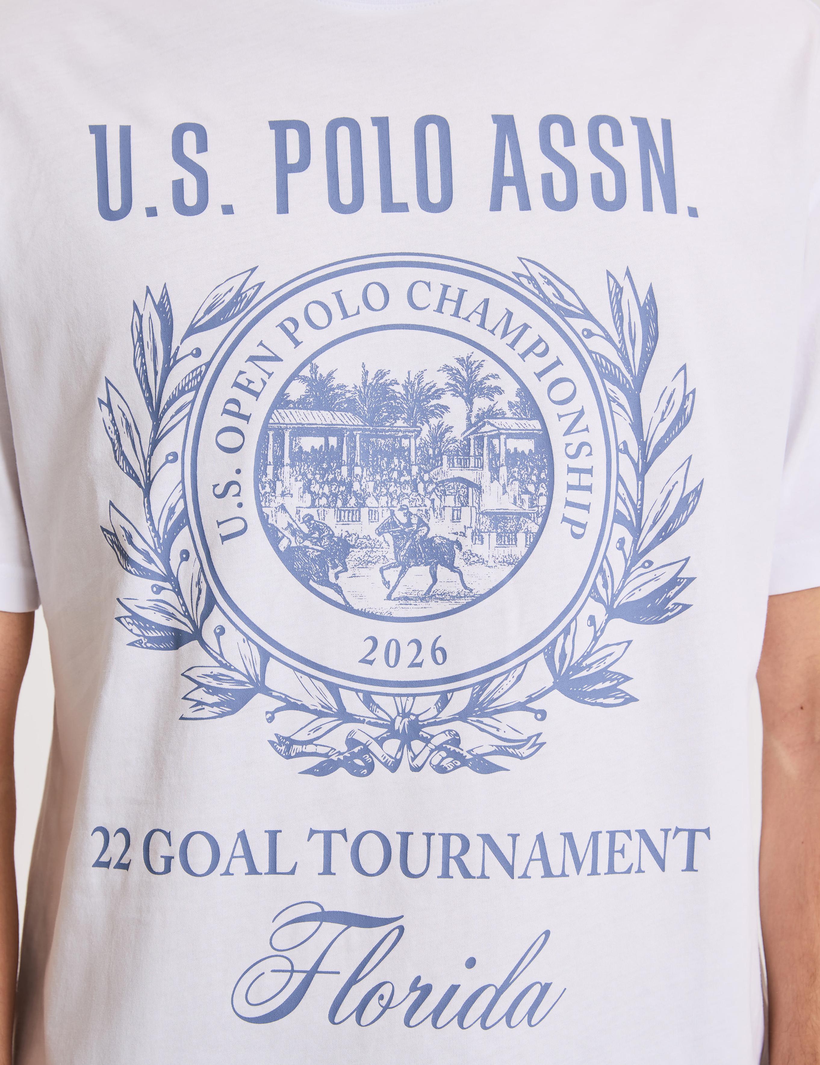 تی شرت یقه گرد ریلکس مردانه یو اس پولو | U.S. Polo Assn. - تصویر 6