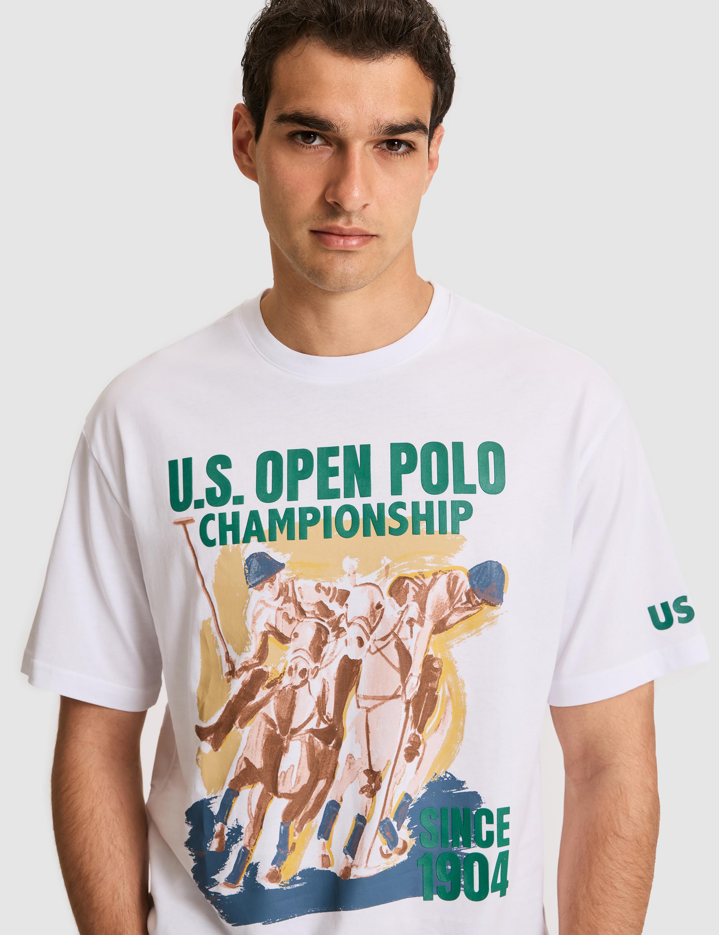 تی شرت یقه گرد ریلکس مردانه یو اس پولو | U.S. Polo Assn. - تصویر 2