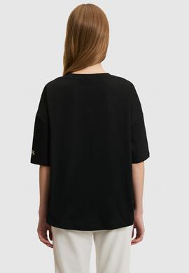 Kadın Siyah Tişört - 50323529061