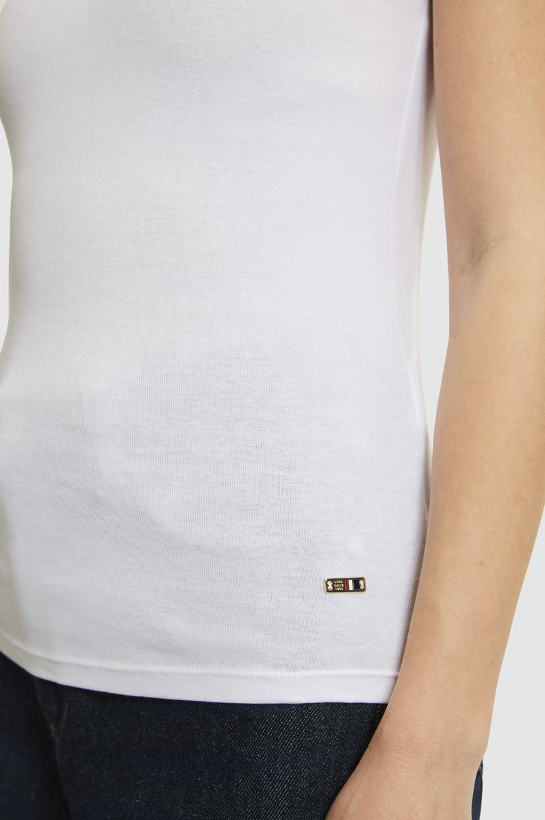 Kadın Beyaz Basic Tişört