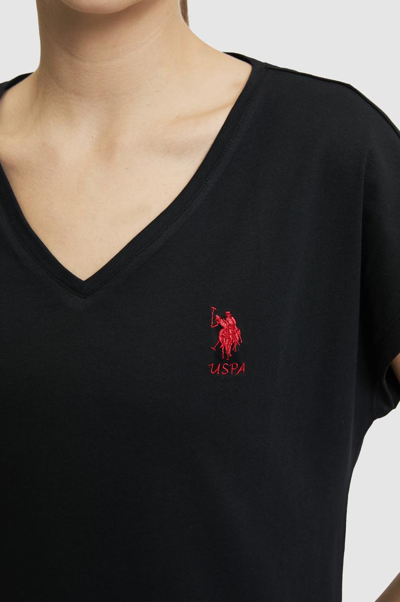 Kadın Siyah Basic Tişört