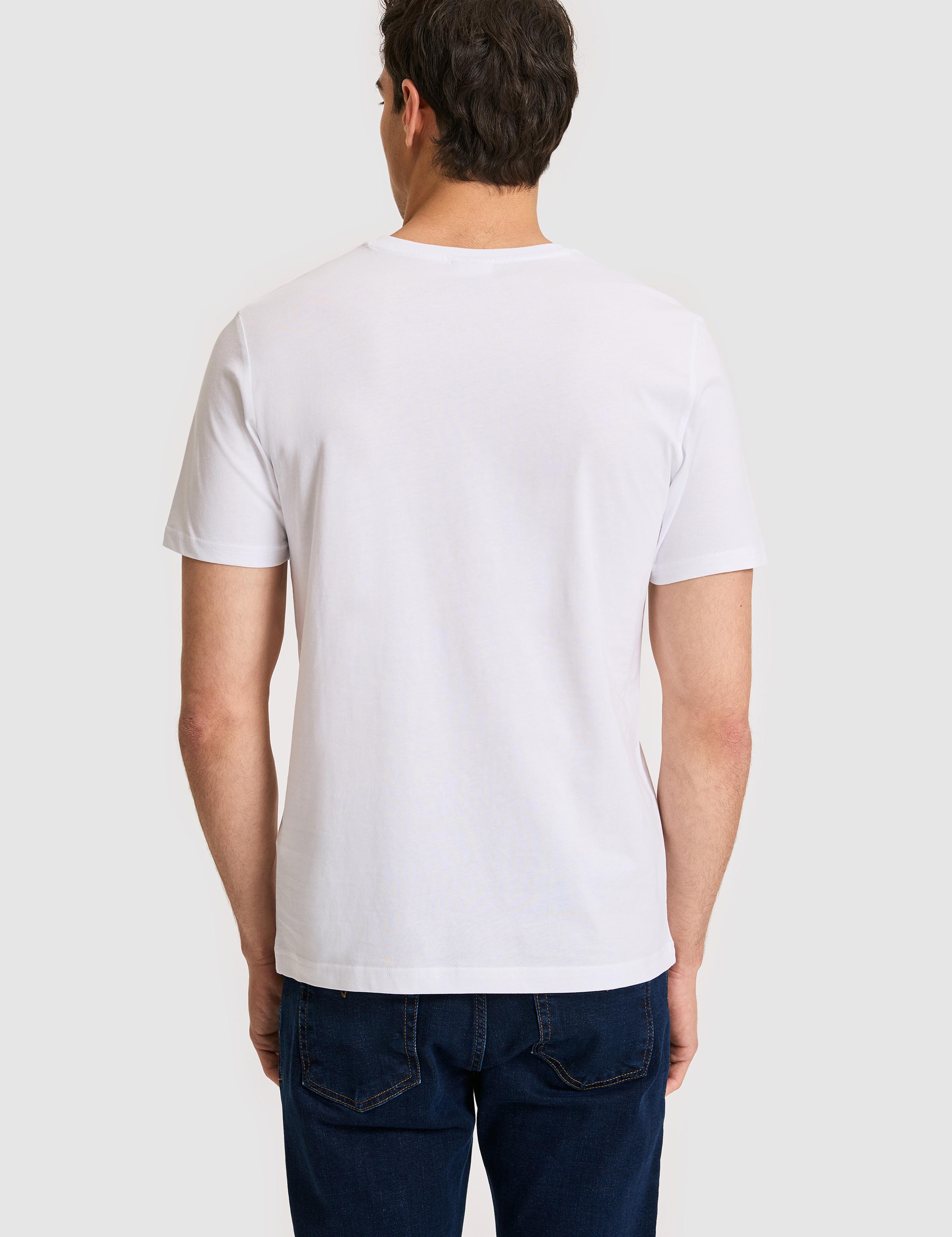 تی شرت یقه هفت رگولار مردانه یو اس پولو | U.S. Polo Assn. - تصویر 5