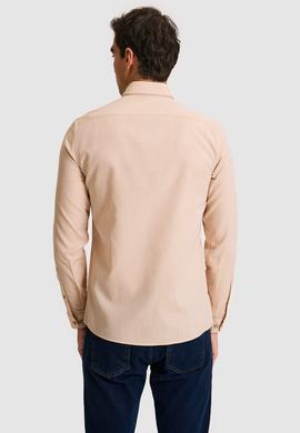 Erkek Camel Uzun Kollu Basic Gömlek - 50262977041