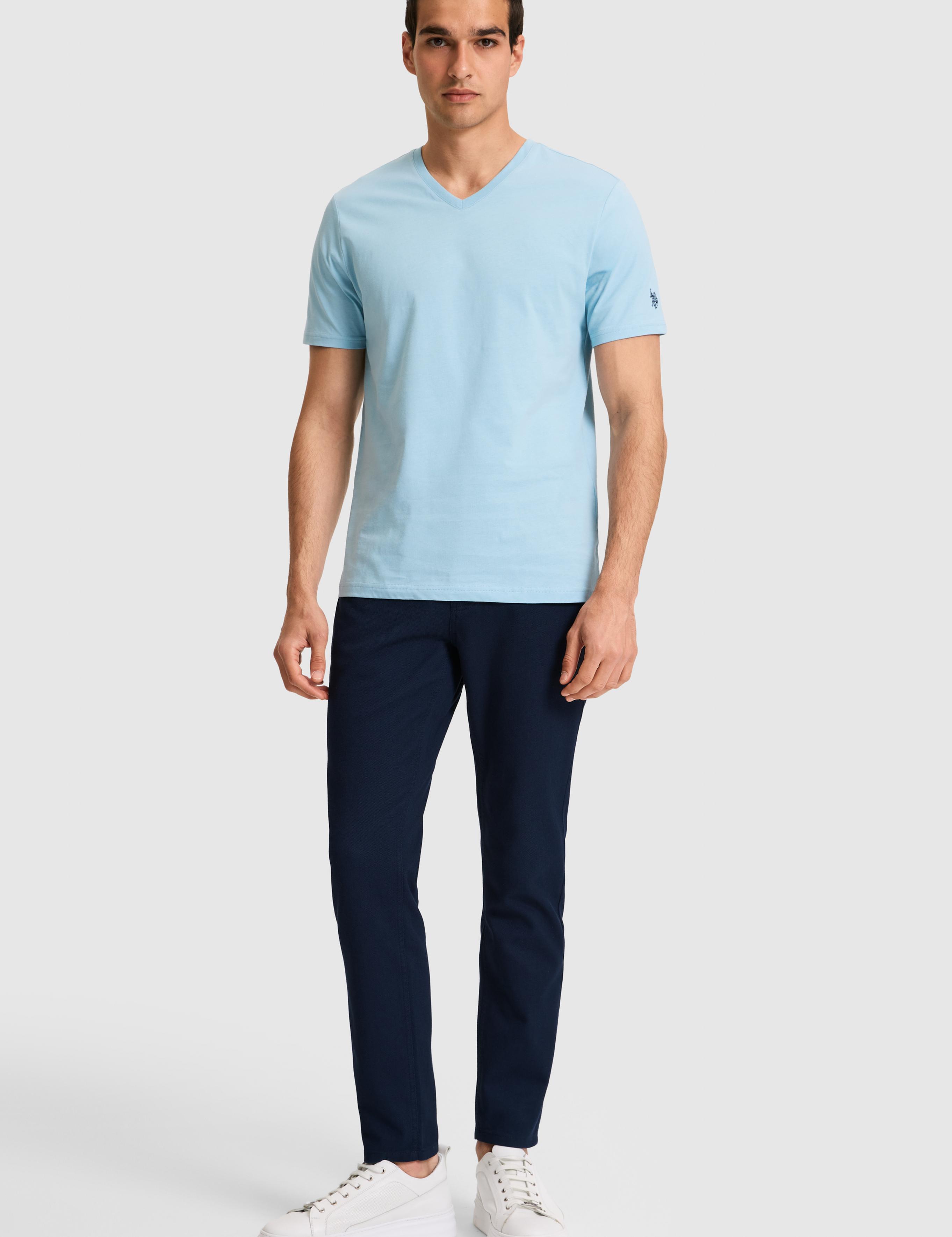 تی شرت یقه هفت رگولار مردانه یو اس پولو | U.S. Polo Assn. - تصویر 4