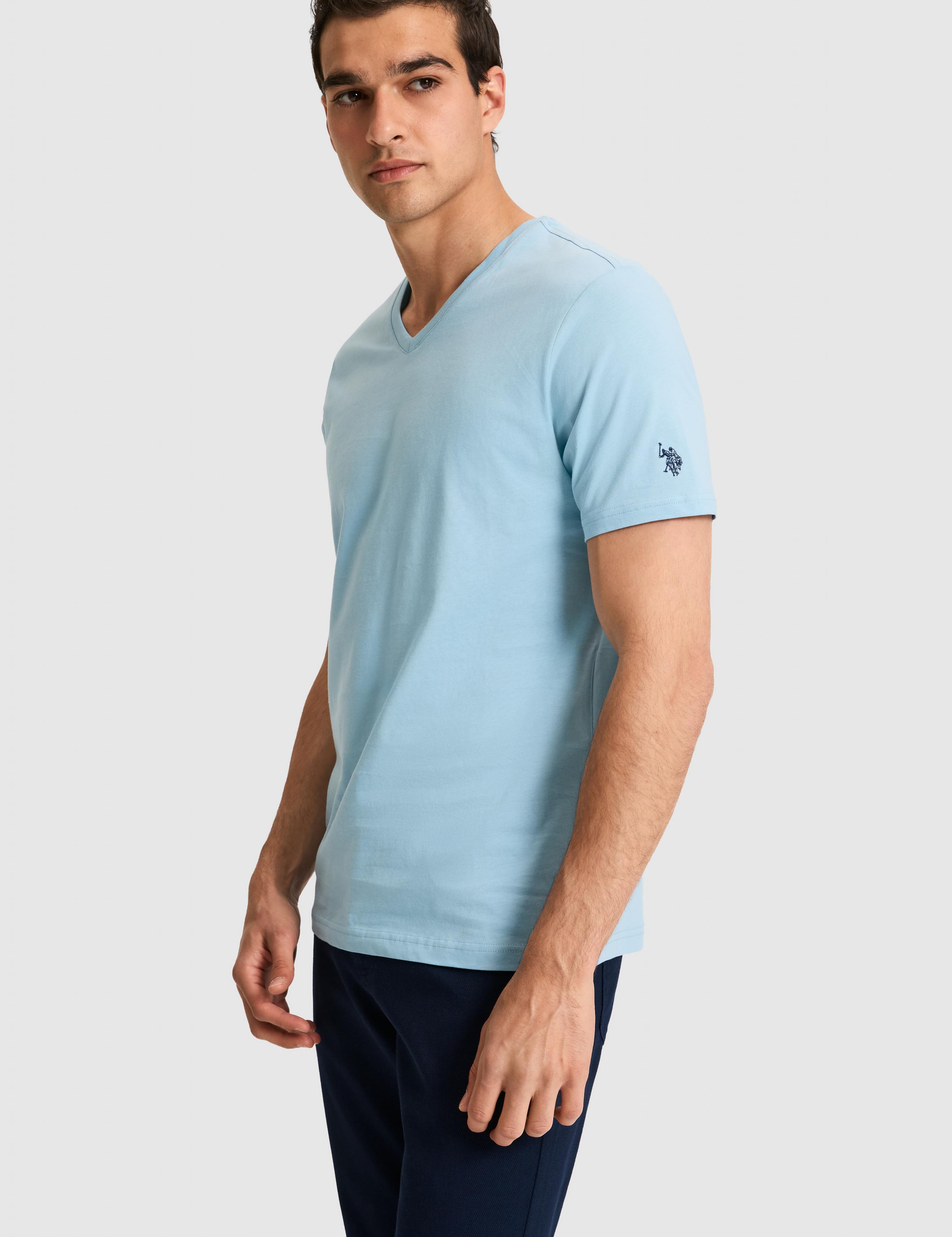 تی شرت یقه هفت رگولار مردانه یو اس پولو | U.S. Polo Assn. - تصویر 3