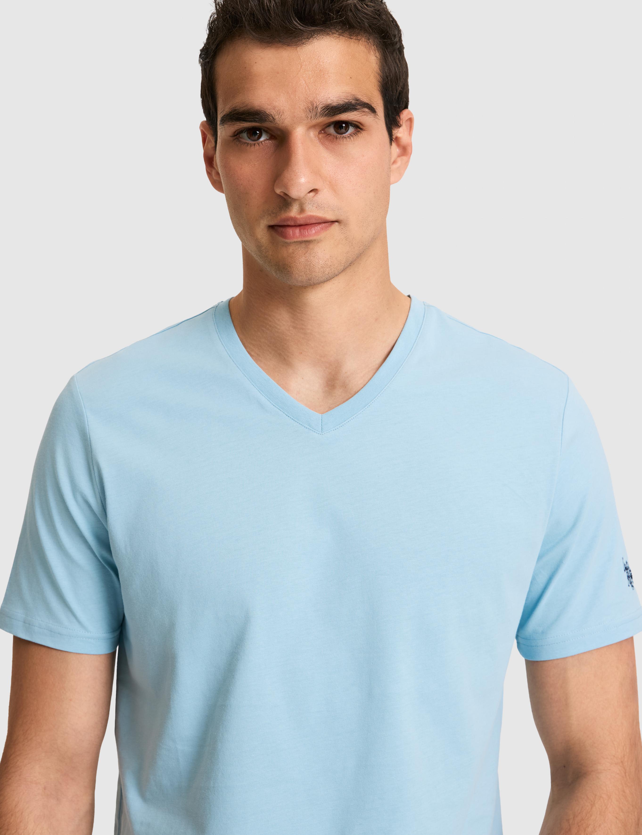 تی شرت یقه هفت رگولار مردانه یو اس پولو | U.S. Polo Assn. - تصویر 2