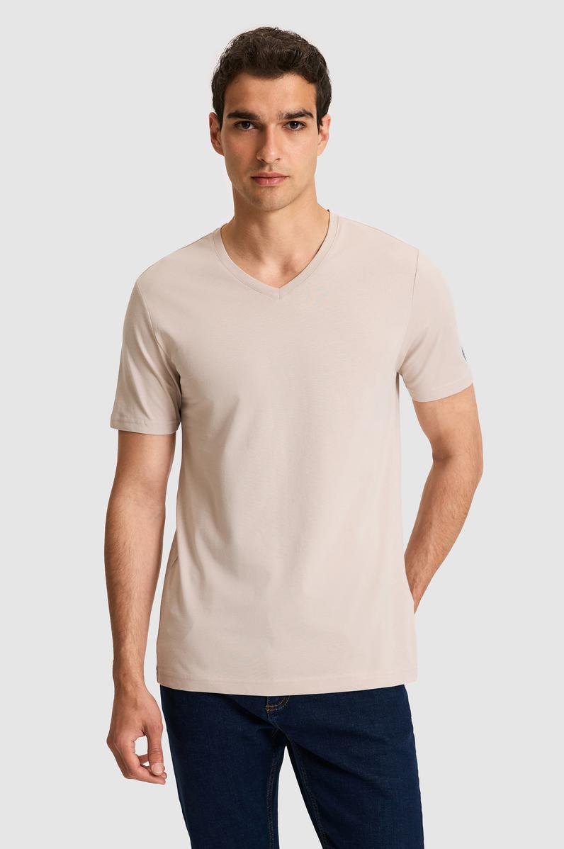 Erkek Taş Basic Tişört