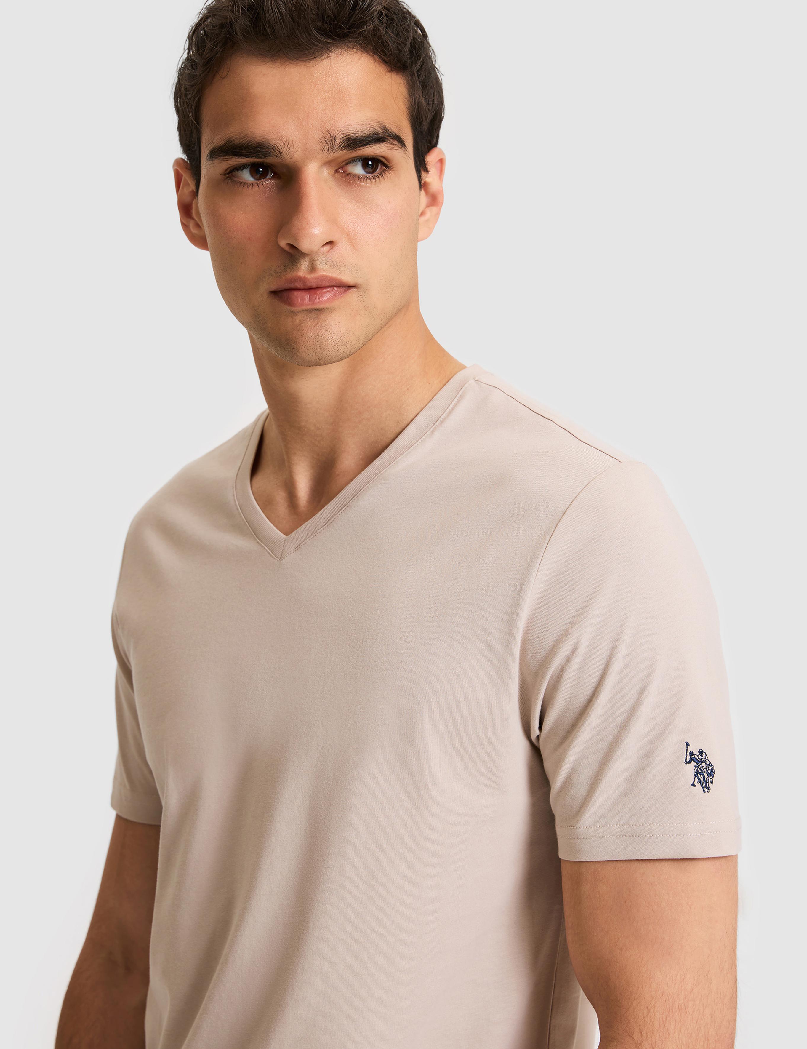 تی شرت یقه هفت رگولار مردانه یو اس پولو | U.S. Polo Assn. - تصویر 2